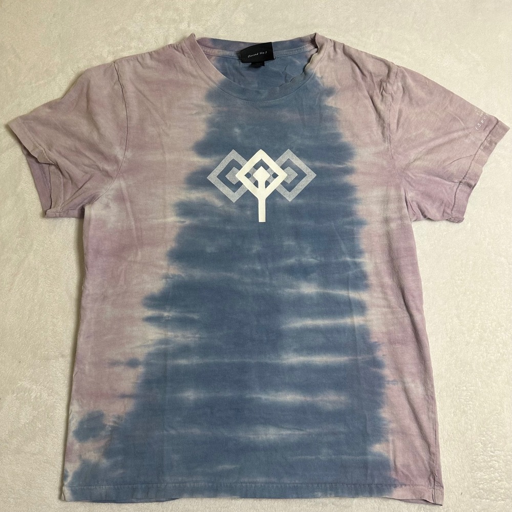 RARE Porter Robinson Second Sky 2022 Tie Dye Tour Shirt Large EDM Nurture Logo
